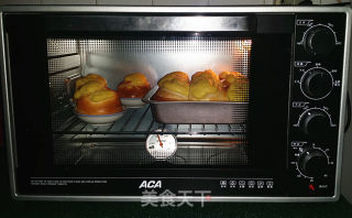 #trust之美#casda Sauce Golden Bread (100% Medium Species) recipe