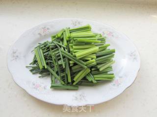 Stir-fried Shrimp with Leek recipe