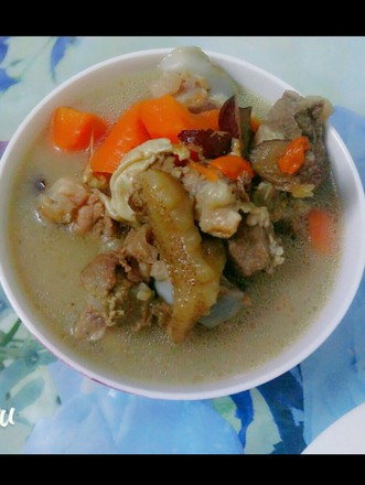 Isinglass Sea Cucumber Bone Soup recipe