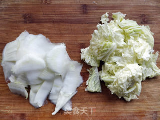 Frozen Tofu Stewed with Cabbage recipe