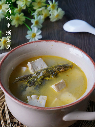 Tofu Ang Bone Fish Soup recipe