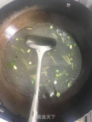Spinach Stewed Vermicelli recipe
