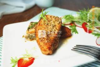 #aca烤明星大赛#[roasted Rosemary Salmon] recipe