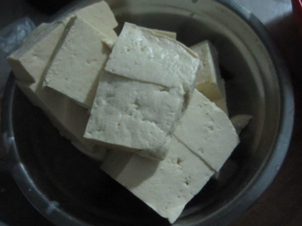 Braised Tofu with Oyster Sauce recipe