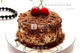 #aca烤明星大赛#cherry Chocolate Cream Cake recipe