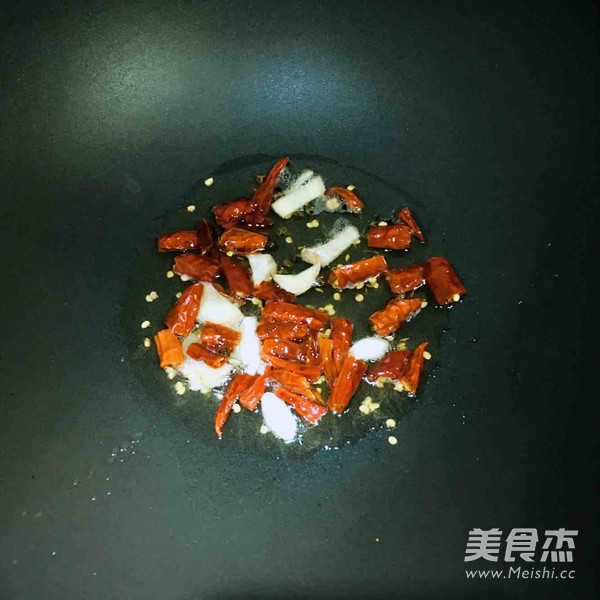 Stir-fried Bacon with Dried Radish recipe