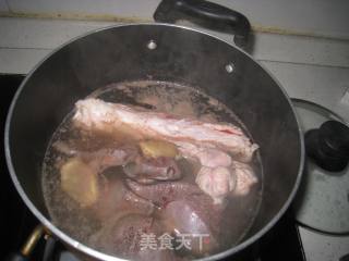 Puffed Fish Gills Stewed Pork Horizontal Lean Meat Soup recipe