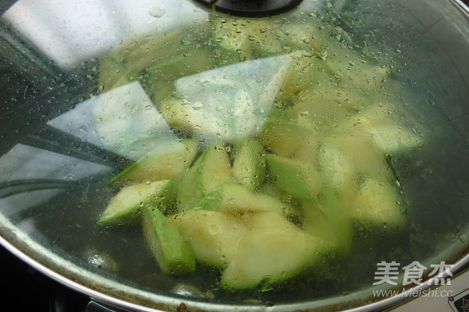 Fried Zucchini with Shrimp recipe