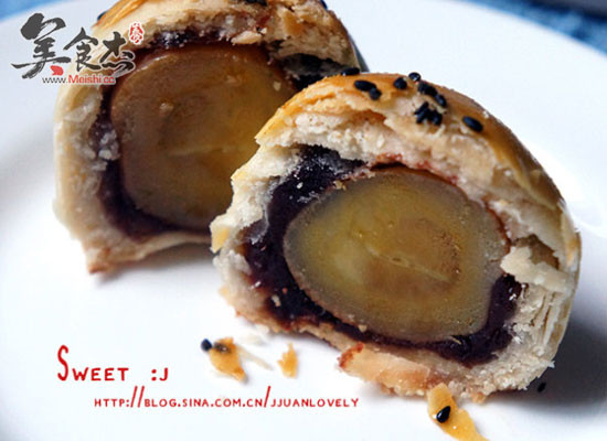 Bean Paste Egg Yolk Crisp recipe