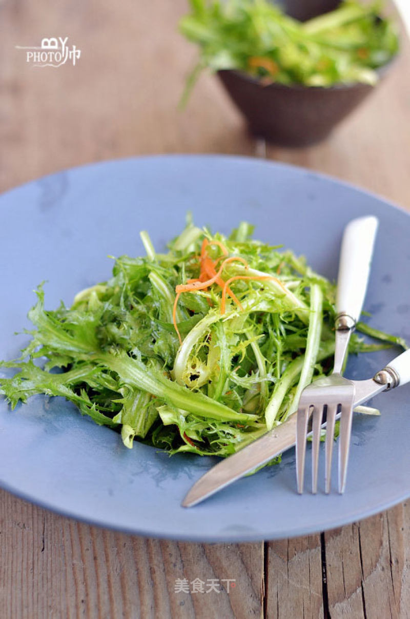【sweet and Sour Bitter Chrysanthemum】 recipe