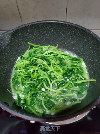 Stir-fried Green Amaranth recipe