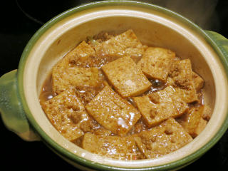 Claypot Minced Pork Braised Tofu recipe