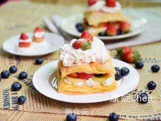 Fruit Napoleon recipe