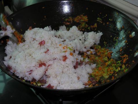 Mustard Fried Rice recipe