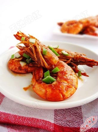 Dry-boiled Red Shrimp recipe