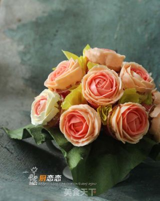 #柏翠大赛# Bouquet Decorating Cup Cake recipe