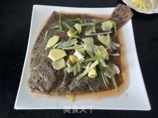 Reunion Rice ~ Steamed Turbot Fish recipe