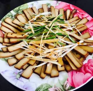 Dried Tofu with Cold Dressing recipe