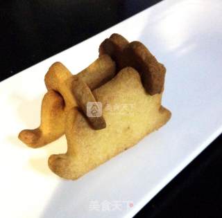 #aca烤明星大赛# Christmas Three-dimensional Biscuits recipe