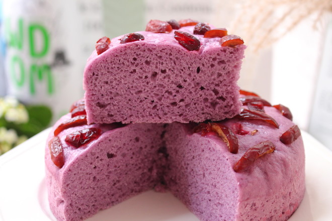 Purple Sweet Potato Cake recipe