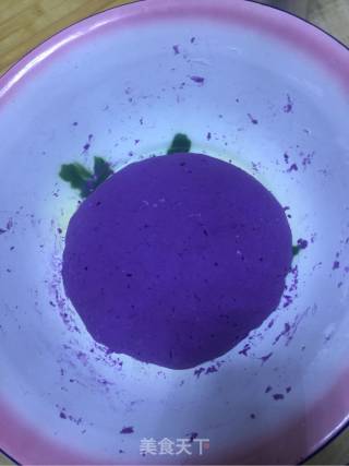 Purple Sweet Potato Sesame Cake recipe