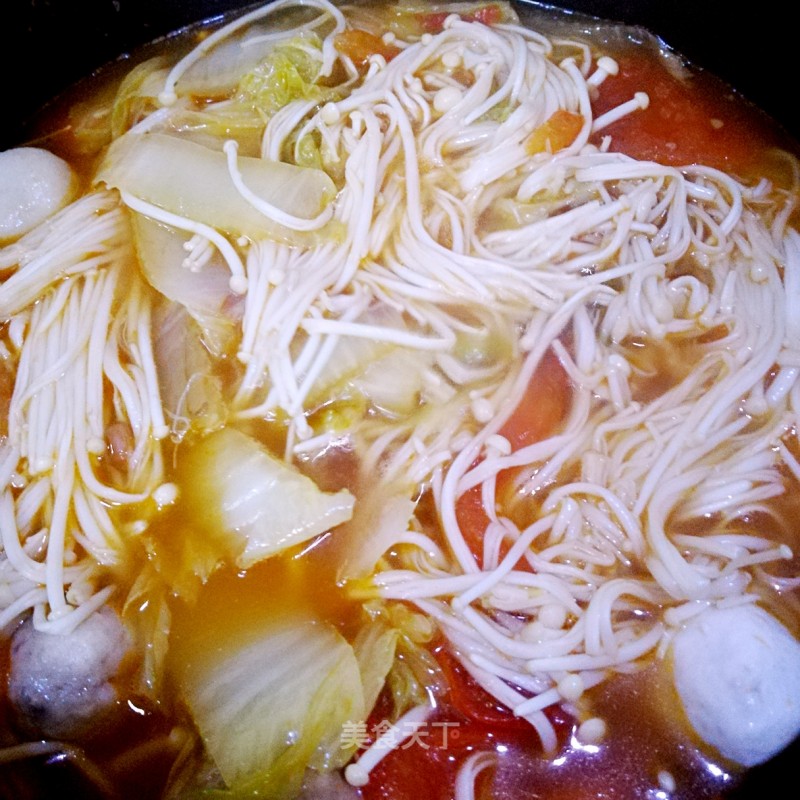 #御寒美食#tomato Hot Pot recipe