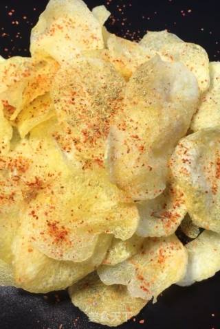 Homemade Crispy Potato Chips recipe
