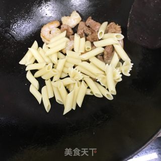 Kuaishou Reduced Fat Stir-fried Pasta recipe