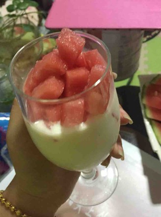 Yogurt Watermelon recipe