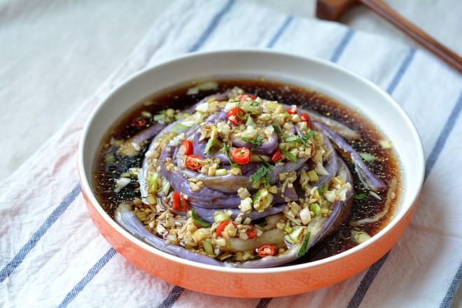 Sour and Spicy Shredded Eggplant recipe