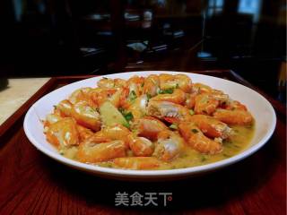 Finger-sucking Lemon Shrimp recipe