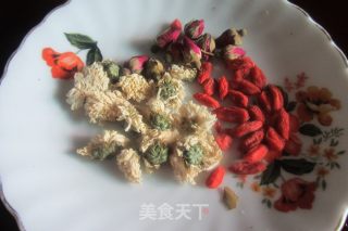 Chrysanthemum and Qiqi Tea---------nourishing Liver and Eyes recipe