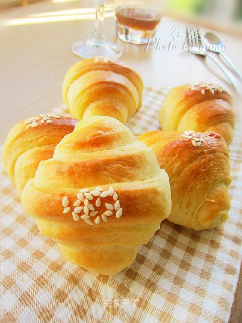 Golden Croissant recipe