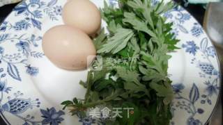 Mugwort Omelette recipe