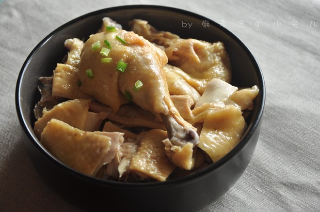 Cast Iron Pot Version of White Chopped Chicken recipe