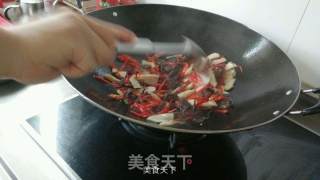 Stir-fried Ginger with Preserved Duck Xu recipe