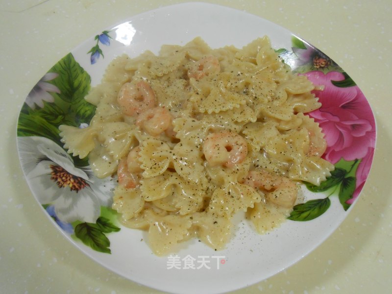 Shrimp Cream Pasta recipe