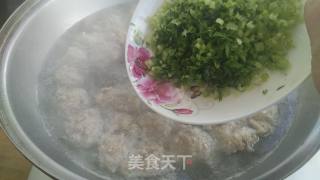 Parsley Meatball Soup recipe