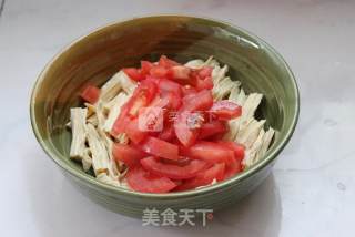 Refreshing and Good Taste-tomato Mixed with Yuba recipe