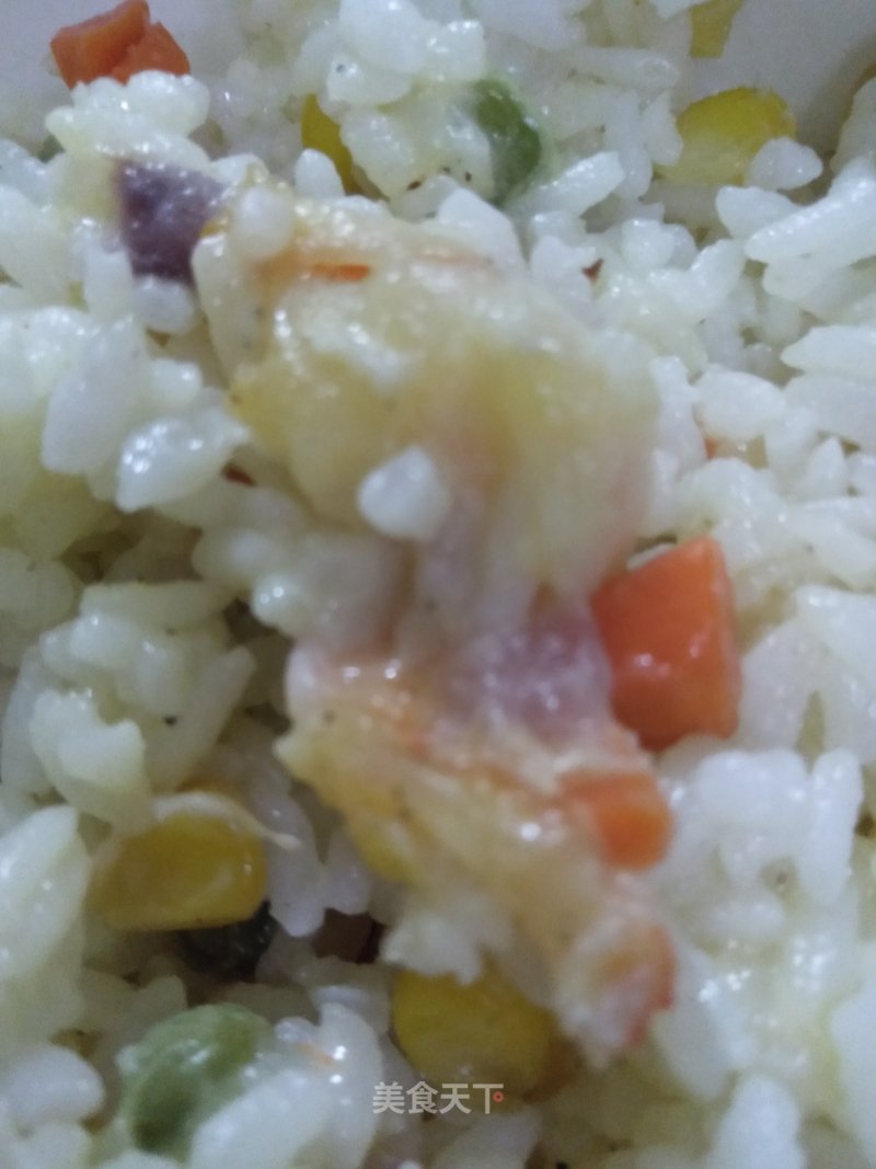 Cheese Baked Rice recipe