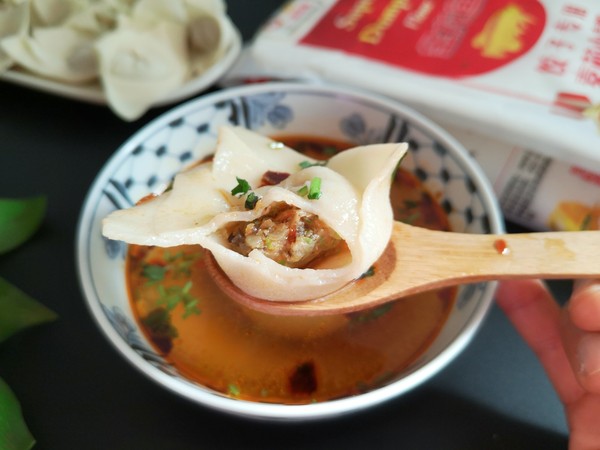 Cabbage Core Pork Wonton recipe