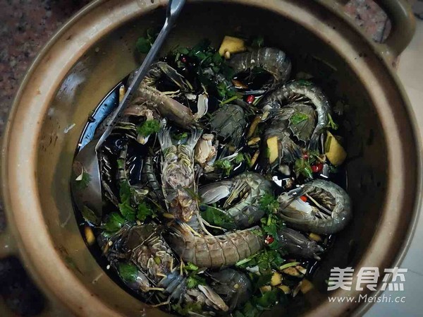 Chaoshan Raw Pickled Prawns (also Known As Mantis Shrimp, Pippi Prawns) recipe