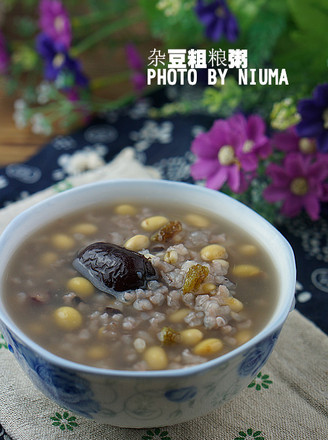 Mixed Bean Coarse Grain Congee recipe