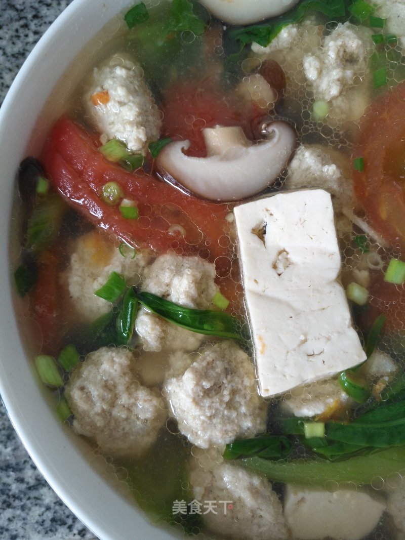 Tofu Ball Soup recipe