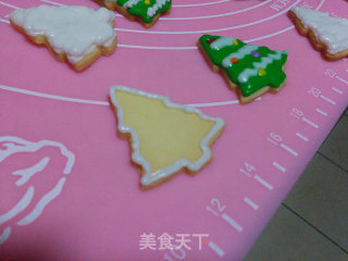 【christmas Tree Icing Cookies】 recipe