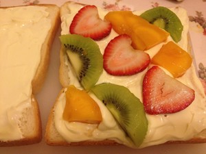 Fruit Sandwich at The Late Night Bakery recipe