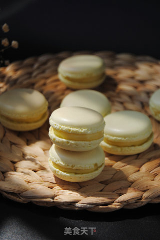 #柏翠大赛#lemon Macarons recipe