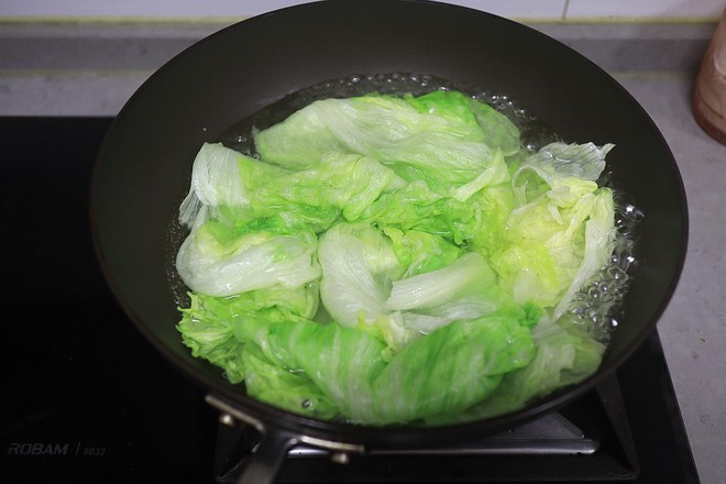 Lettuce in Oyster Sauce recipe