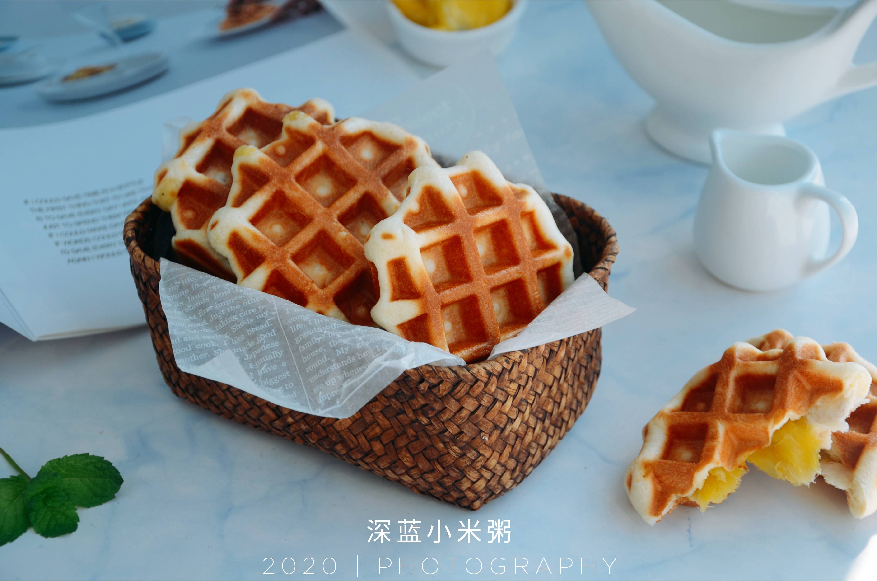 Durian Waffles recipe