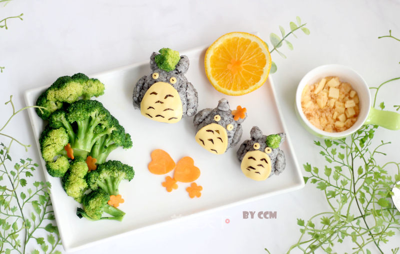 My Neighbor Totoro Salmon Cheese Rice Ball---looking for The Fantasy of Childhood recipe